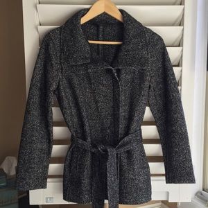 Ann Taylor boucle moto jacket